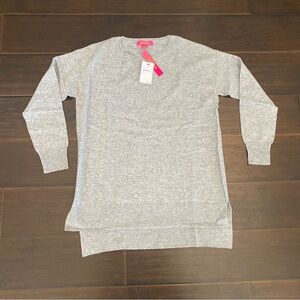 New Catherine Malandrino 100% cashmere long sleeve sweater women’s size M